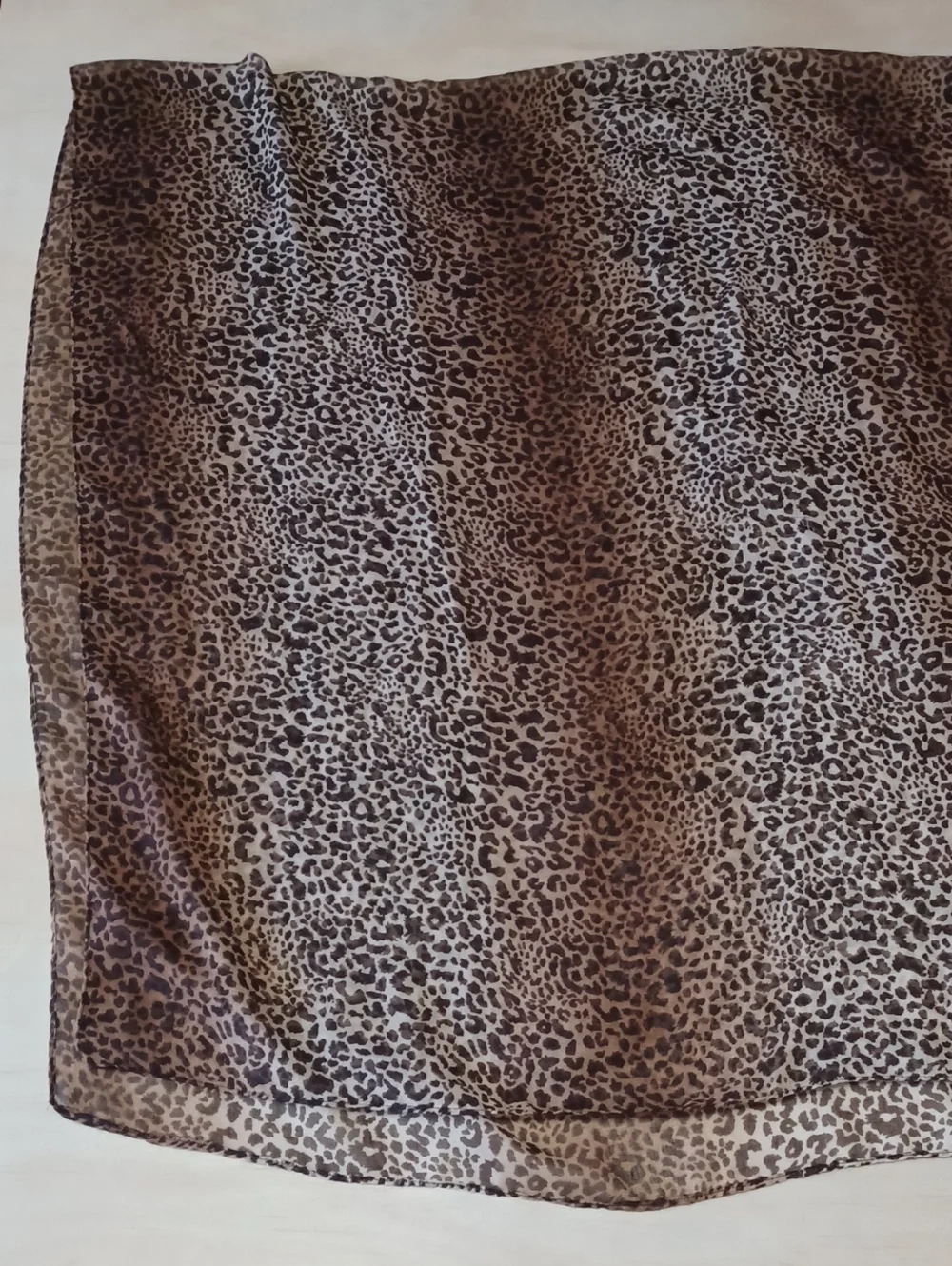 Oversized Leapord Cheetah Print Scarf Shawl Wrap 68×42 Oversized Animal Print